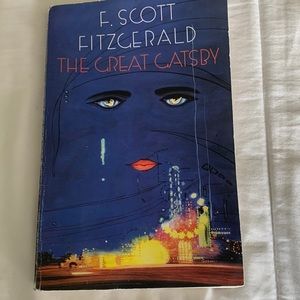 F. Scott Fitzgerald's The Great Gatsby Coffee Table Book - Blue Cover